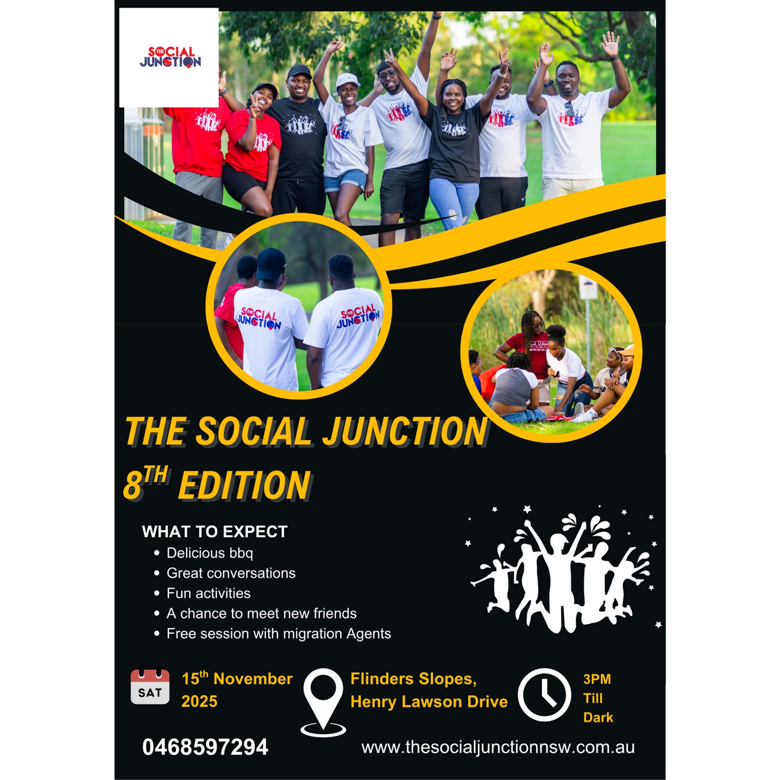 The Social Junction 8th Edition poster