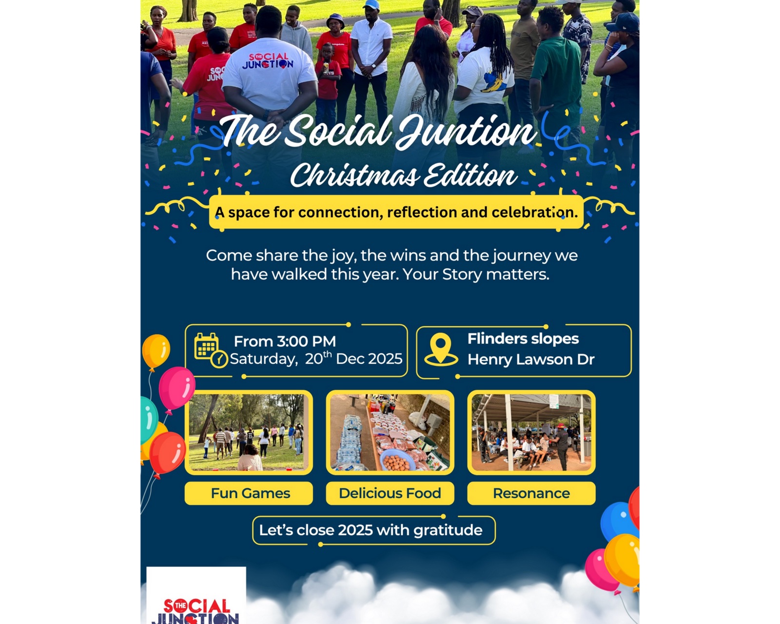 The Social Junction Christmas Edition poster